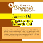 Buy now Originals by Africa's Best Therapy Coconut Oil Stimulating Growth Oil, Penetrates & Rejuvenates Hair, Skin and Nails For All Day Long Moisturizing and Conditioning, 4oz Bottle at indiglob india