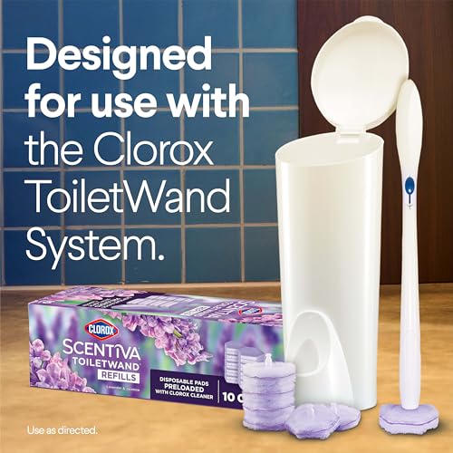 Buy now Clorox Scentiva ToiletWand Refills, Lavender and Jasmine, 20 Count at indiglob india