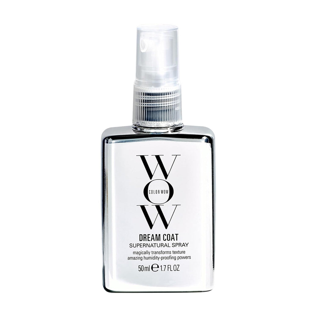 COLOR WOW Dream Coat – Anti-Humidity Frizz Control Spray for Glass Hair | Anti-frizz treatment and humidity-proofing spray delivers glassy-smooth, frizz-free hair. Heat activated, lasts 3-4 shampoos.