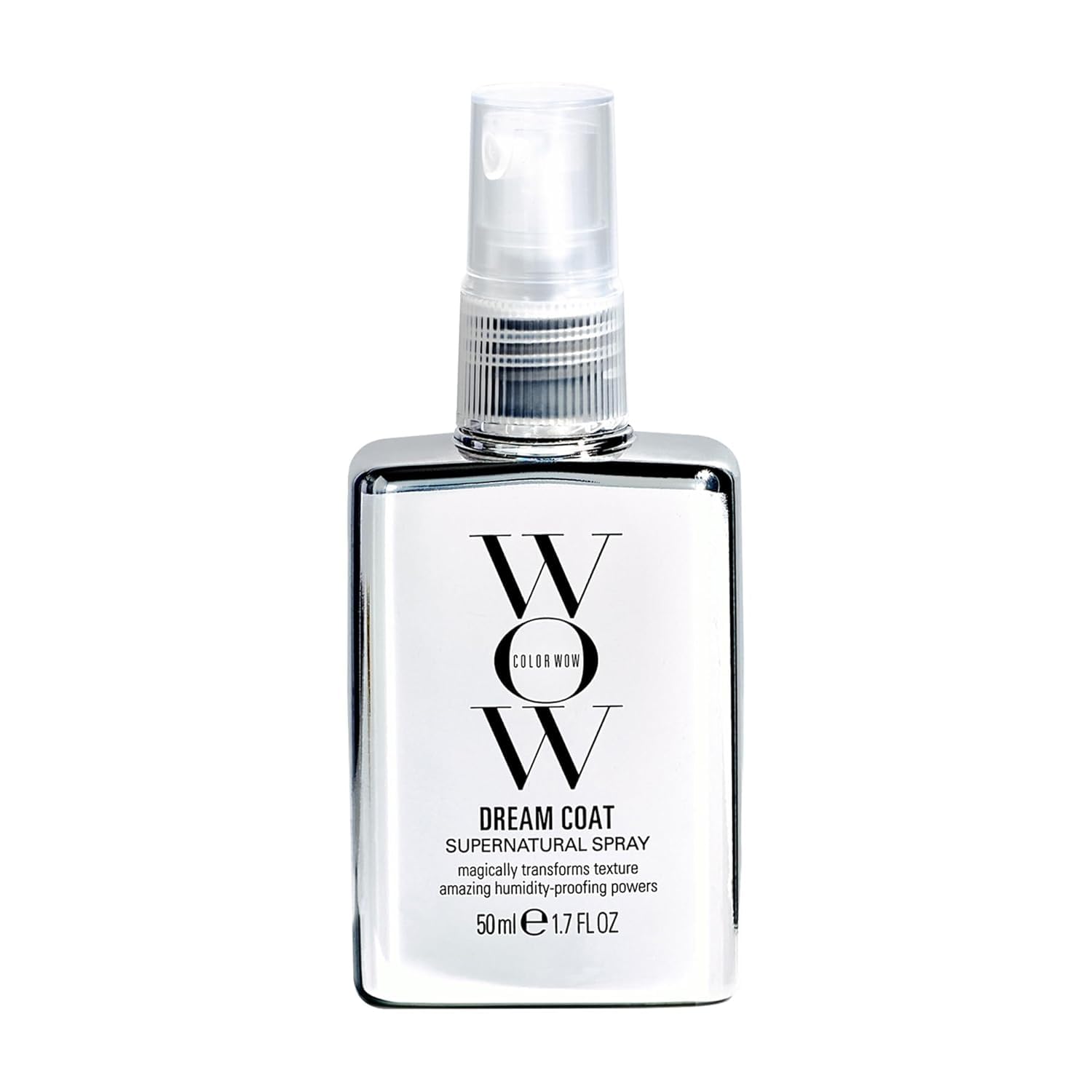 COLOR WOW Dream Coat – Anti-Humidity Frizz Control Spray for Glass Hair | Anti-frizz treatment and humidity-proofing spray delivers glassy-smooth, frizz-free hair. Heat activated, lasts 3-4 shampoos.