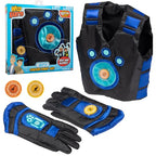 Buy now Wild Kratts Creature Power Suit Martin (Large 6-8X) Includes Vest, Gloves & 2 Power Discs for Halloween Costume, Pretend Play & Dress Up -Officially Licensed Toys for Children- Gift for Kids Boy Girl at indiglob india