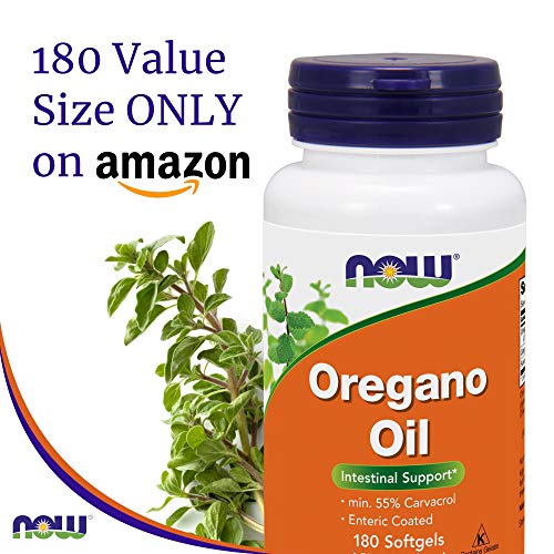 Buy now Now Foods Oregano Oil (Minimum 55% Carvacrol) Æ’?? 181mg, 180 Softgels Æ’?? High Potency Digestive Support Supplement, Promotes Gut Health - Kosher - 180 Servings at indiglob india