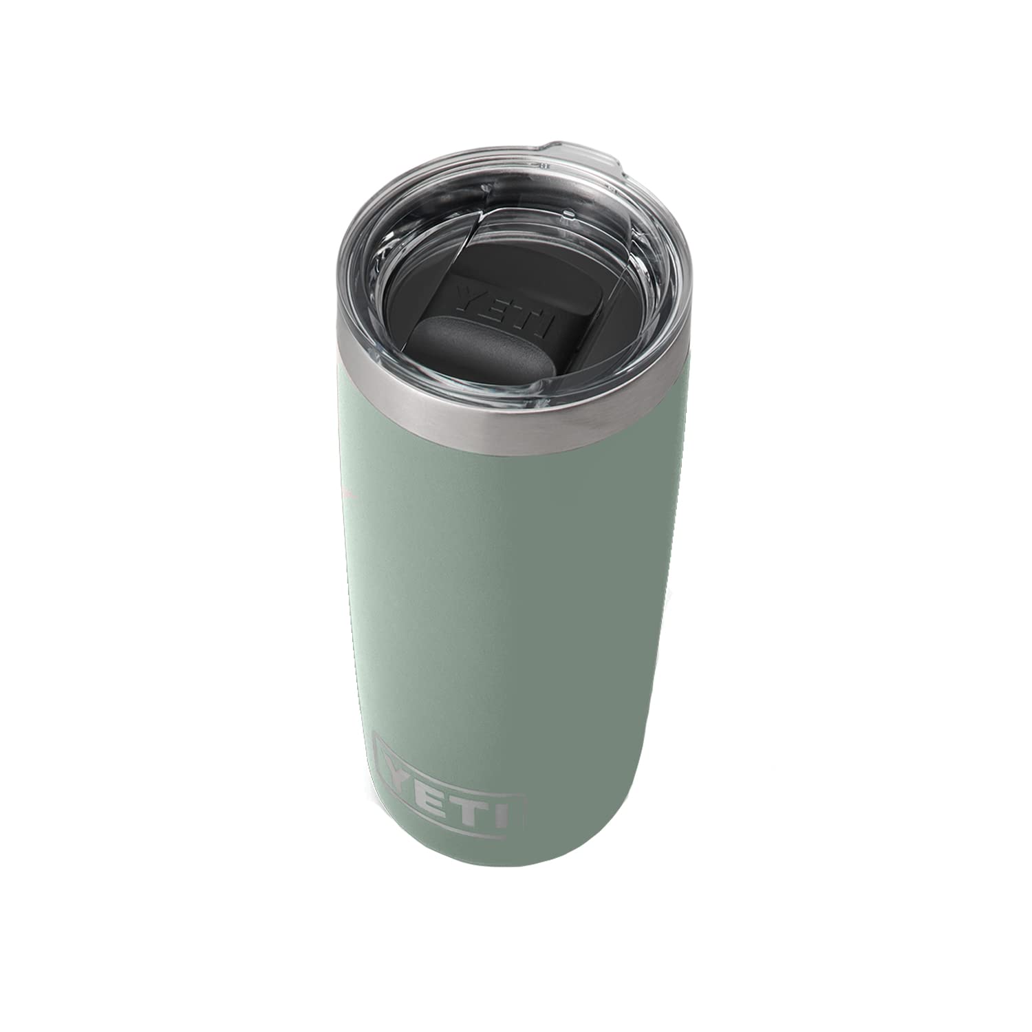 Buy now YETI Rambler 10 oz Tumbler, Stainless Steel, Vacuum Insulated with MagSlider Lid, Tropical Pink Sagebrush Green at indiglob india