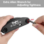 WOTOW 16-in-1 Bike Repair Tool Kit with Tire Levers and Hex Wrenches