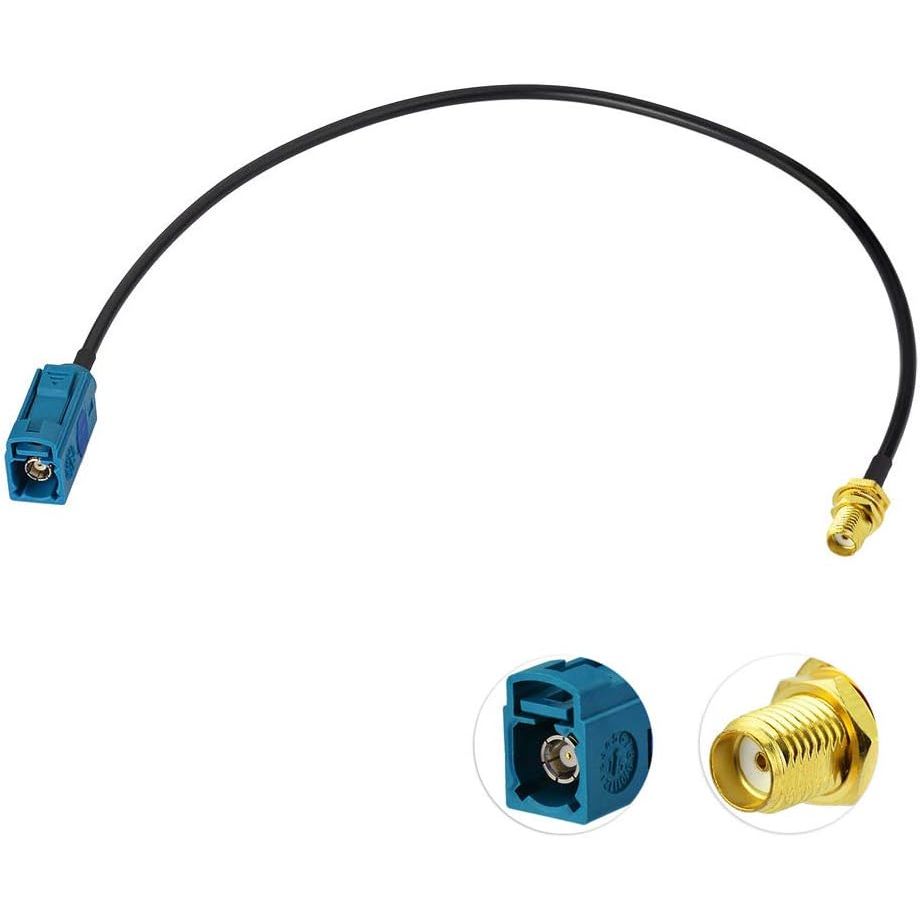Buy now Bingfu Fakra Z Female to SMA Female Vehicle Antenna Adapter Cable 30cm 12 inch for Car Stereo Android Head Unit GPS Navigation FM AM Radio Sirius XM Satellite Radio 4G LTE Telematics Bluetooth Module Fakra Z Female to SMA Female 12inch at indiglob india