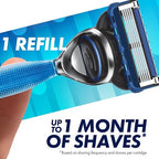 Buy now Gillette5 Mens Razor Blade Refills, 12 Count, Lubrastrip for a More Comfortable Shave at indiglob india