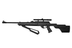 Barra Air Guns Sportsman 900 BB Gun Rifle for Adults, Pellet Rifles for Hunting, 177 Caliber Airgun with Rifle Scope - Shoot Pellets & BBS, 800 FPS