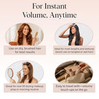 Buy now Kitsch Volumizing Hair Clips for Women - Hair Rollers for Volume & Curls - Volumizing Hair Products, Hair Roller Clips for Effortless Curls That Last - 2pc, Terracotta at indiglob india