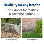 Buy now Havahart Large 2 Door Humane Catch and Release Live Animal Trap for Armadillos, Beavers, Bobcats, Small Dogs, Cats, Foxes, Groundhogs, Nutria, Opossums, Raccoons, Live Catch Trap for Stray Dogs 1045SR at indiglob india