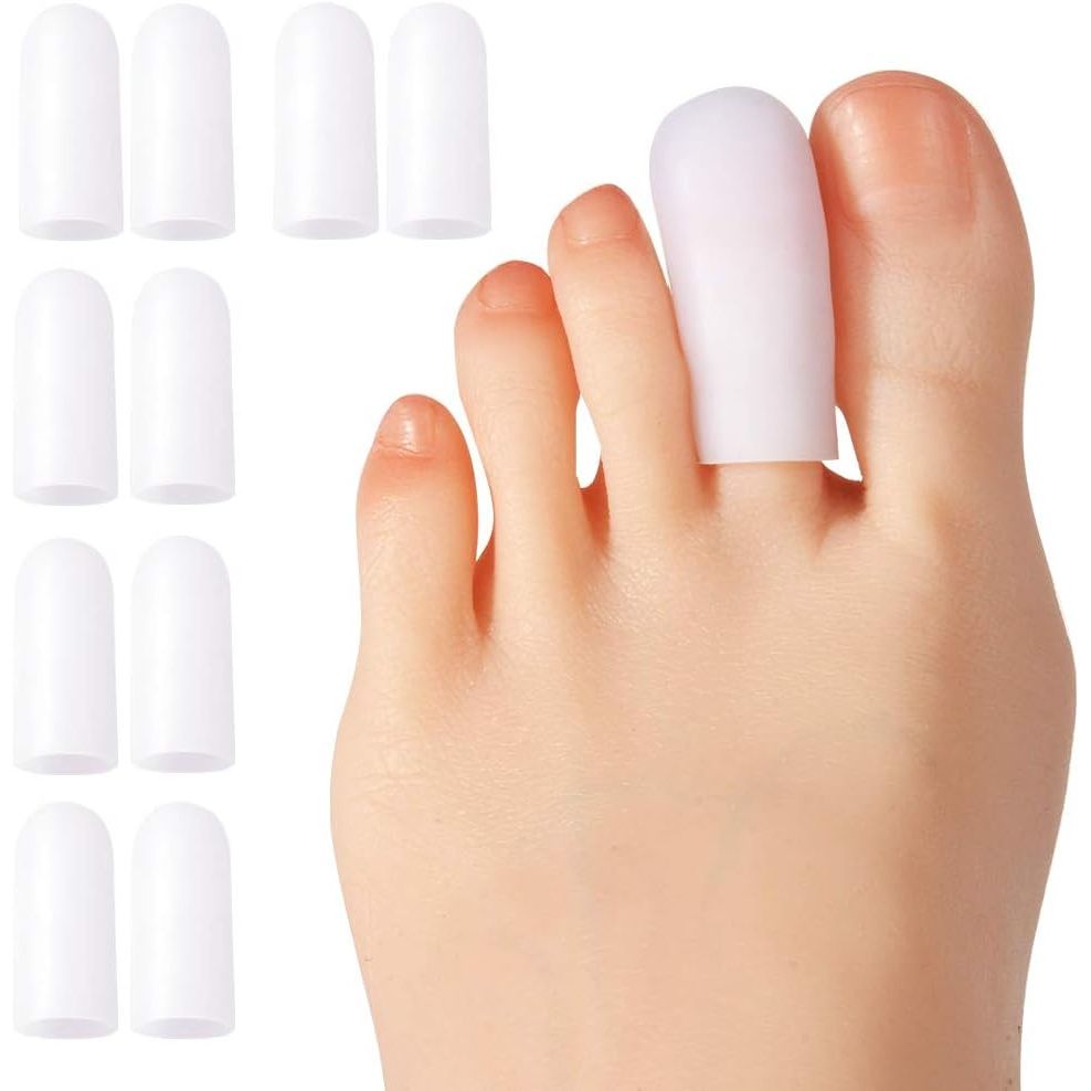Buy now Gel Toe Protector Cap,Prevent Calluses,Corn,blisters,Hammer Toe (10 Pack) Soft Toe Covers Prevent Bunions and Other Toe Problems Toe Sleeves at indiglob india