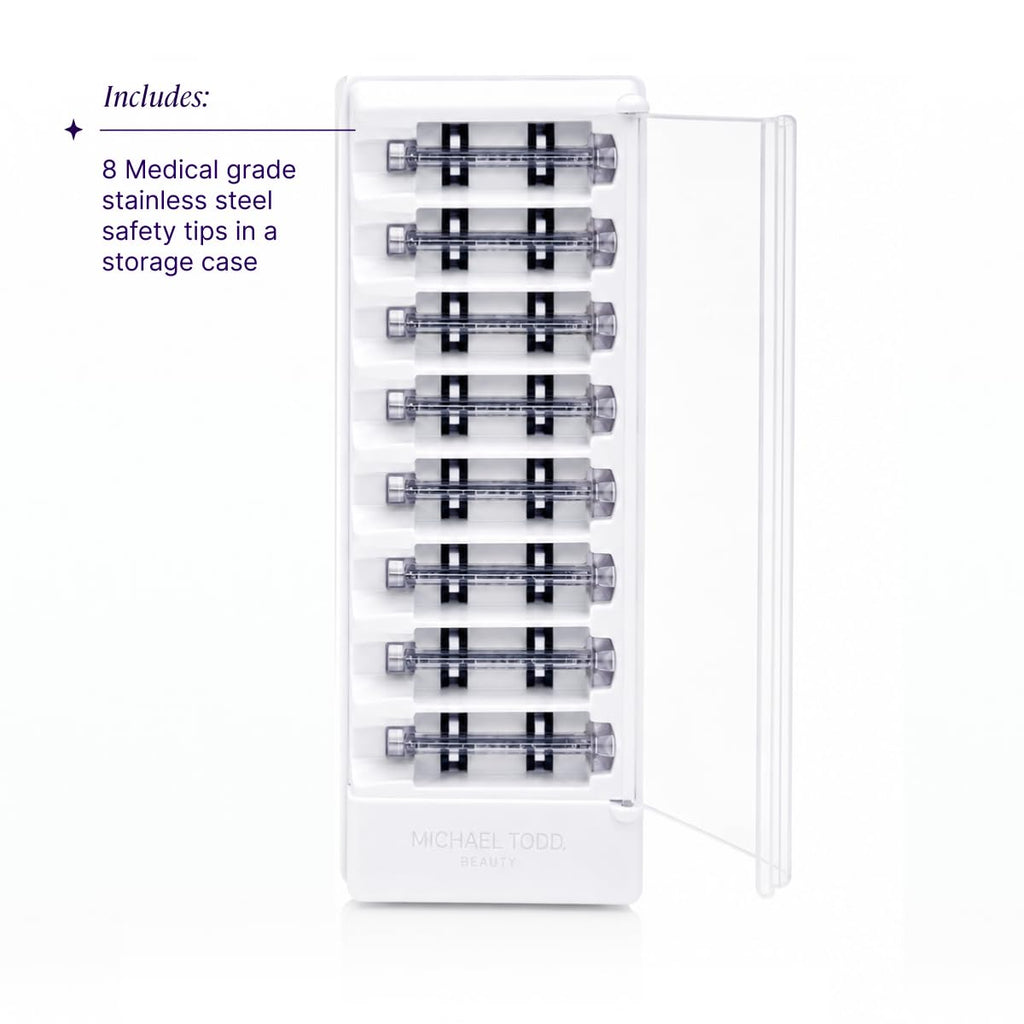 Michael Todd Beauty Single-Use Dermaplaning Blade Refills, 8-Pack | For Sonicsmooth & Sonicsmooth Pro+ , 2 Month Supply, Device Not Included