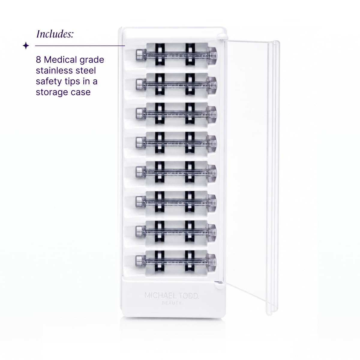 Michael Todd Beauty Single-Use Dermaplaning Blade Refills, 8-Pack | For Sonicsmooth & Sonicsmooth Pro+ , 2 Month Supply, Device Not Included