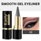 Kaely 2Pcs Gel Eyeliner Pencil set features smooth, long-wear formulas in sleek packaging. 100% authentic makeup for stunning eyes.