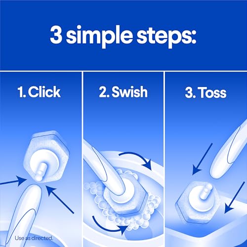 Buy now CLOROX ToiletWand Toilet Bowl Cleaner- Toilet Brush, Storage Caddy and 16 Disinfecting Refill Heads at indiglob india