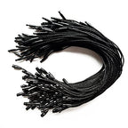 Buy now LGEGE 500 pcs 7.5-inch Black Hang Tag Nylon String Snap Lock Pin Loop Fasteners Hook Ties at indiglob india