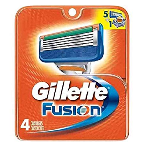 Buy now Gillette Fusion Blades 4 Cartridges at indiglob india