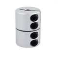 Buy now uxcell 8mm to 14mm Shaft Coupling 45mm Length 32mm Diameter Coupler Aluminum Alloy Joint Motor for 3D Printer CNC Machine DIY Encoder 8-14mm at indiglob india