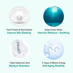 Buy now JMsolution Marine Luminous Pearl Deep Moisture 3 Step Skin Care Face Mask - Korean Skincare Facial Mask - boosting Brightening Moisturizing-10 Sheets for Dry Skin at indiglob india