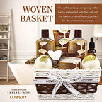 Buy now Gifts For Women Gift Basket for Womenâ€“ 9 Piece Set of Vanilla Coconut Home Spa Set, Luxurious Valentines Day Gifts for Her, Bath and Body Sets Includes Fragrant Lotions, Large Bath Bombs, Coconut Oil at indiglob india
