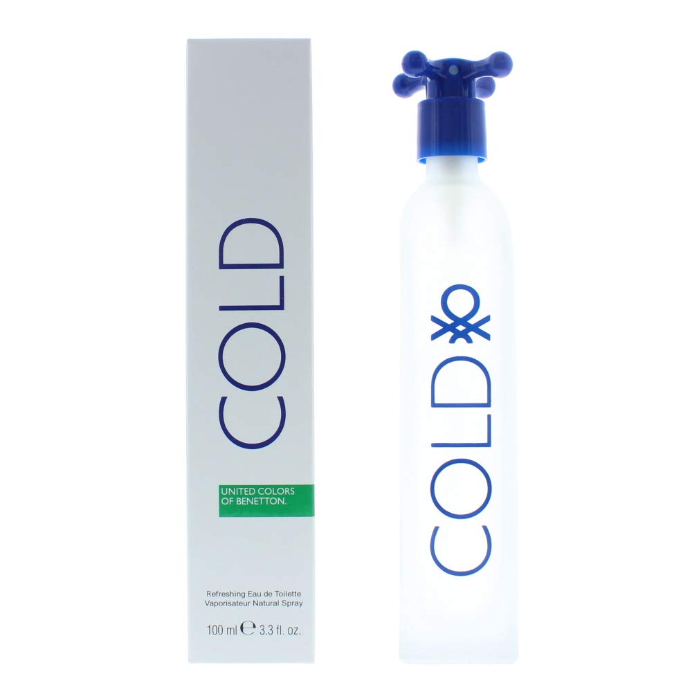 Buy now Benetton Cold for Men Eau de Toilette Spray, 3.3 Ounce at indiglob india