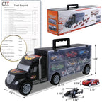 Buy now Toddler Toys for 3-4 Year Old Boys,Large Transport Cars Carrier Set Truck Toys with 12 Die cast Vehicles Truck Toys Cars,Ideal Christmas Easter Gifts Toys for Kids Age 3-7 at indiglob india