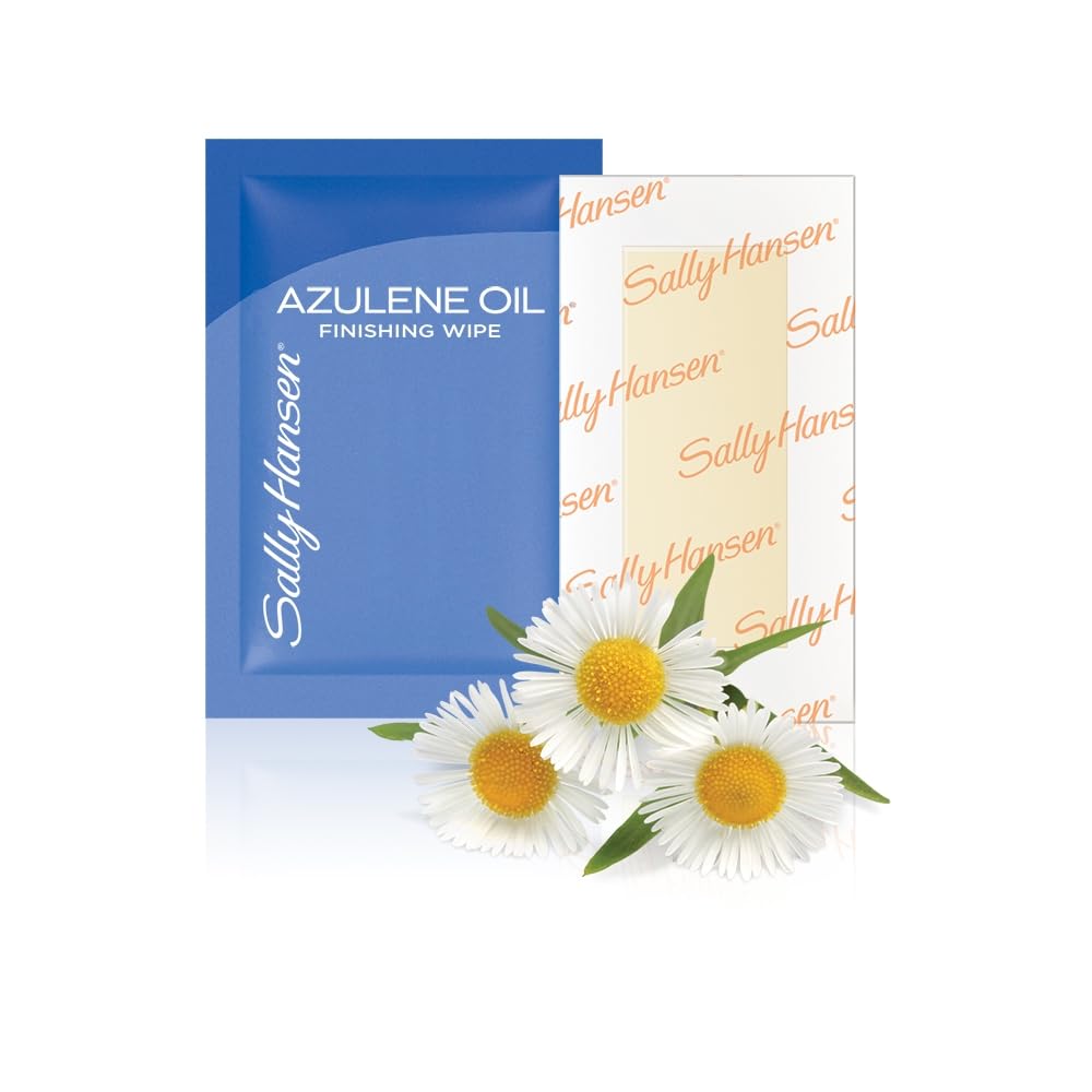 Sally Hansen Face Hair Removal Wax Strips Kit | At-Home Use 18 Count