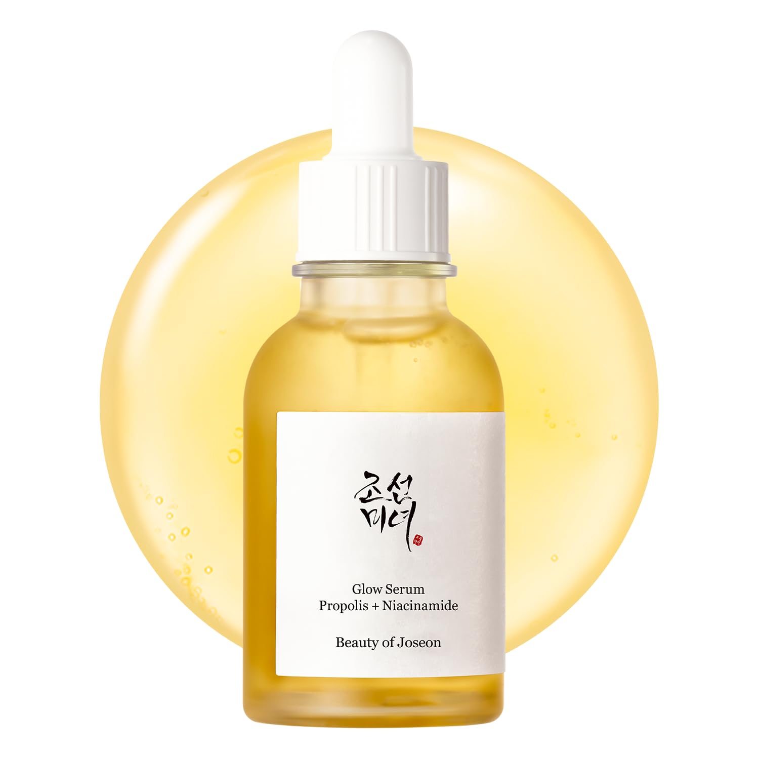 Beauty of Joseon Glow Serum Propolis and Niacinamide Hydrating Facial Soothing Moisturizer for Uneven Skin Tone Korean Skin Care 30ml 1 fl.oz