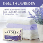 Buy now Yardley London English Lavender with Essential Oils Soap Bar, 4.25 oz Bar (Pack of 10) at indiglob india