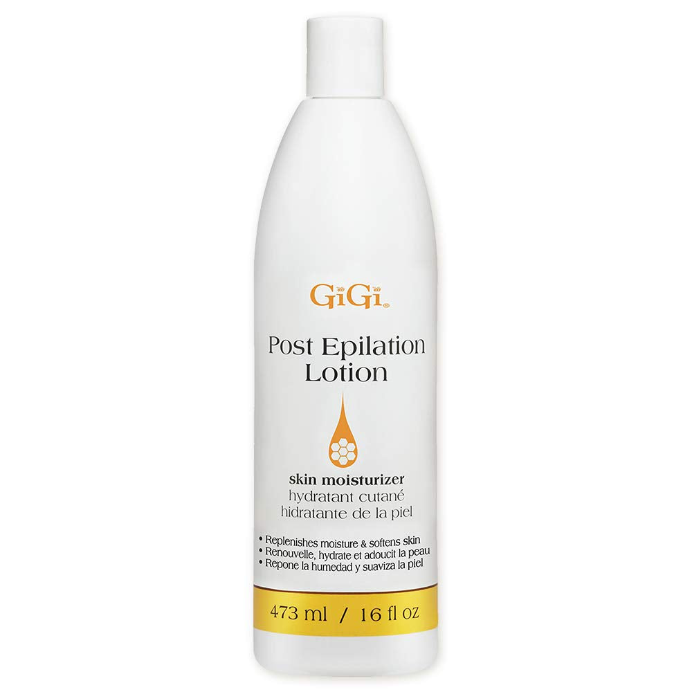 Buy now GiGi Post Waxing Treatment, Slow Grow Hair Inhibitor Lotion with Argan Oil, Hair Growth Minimizer for Men and Women, 8 oz, 1 Pack 16 Fl Oz (Pack of 1) Post-Epiliation at indiglob india