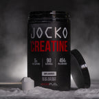 Jocko Fuel Creatine Monohydrate, Pure Micronized Powder for Men & Women, Supports Muscle Growth, Strength, Recovery & Cognition, Unflavored, 450 Grams, 90 Servings