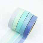 Washi Tape Set 20 Rolls, 7.5 mm Rainbow Colors Thin Decorative Tape