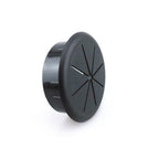 Buy now 2-3/8" Flexible Desk Grommet - Color: Black - 3 Pack at indiglob india