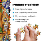 Buy now Buffalo Games Jigsaw Puzzle ƒ?? Our National Parks Collage by Kate Ward Thacker ƒ?? 2000-Piece Puzzle for Adults, Includes Poster, Made in USA at indiglob india
