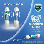 Buy now KRUM Vicks Inhaler, Portable Nasal Inhaler, Non-Medicated, Soothing Vapors to Breathe Easy, Menthol Scent, 2 Inhalers at indiglob india