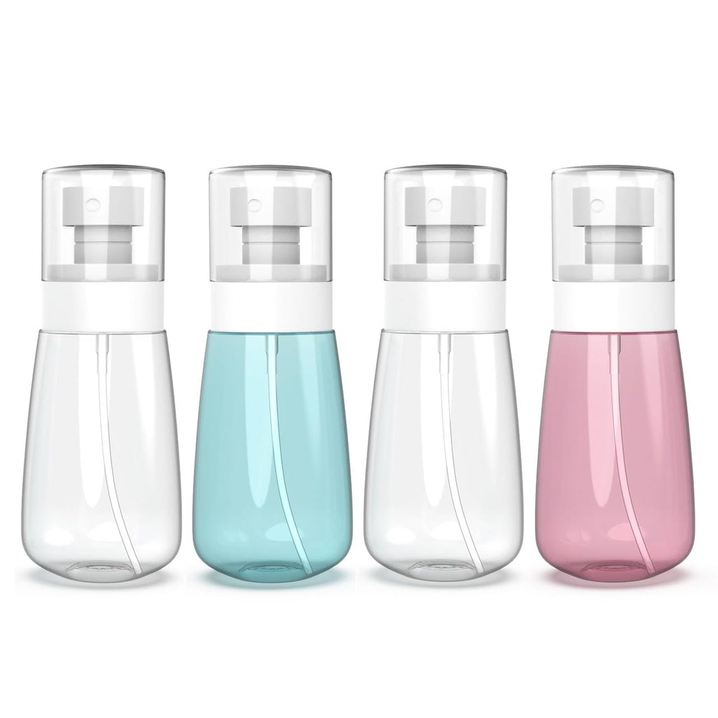 RELANOR Pack of 9 Travel Bottle Set - TSA Approved Leakproof Toiletry Kit - Perfect For Travel, Toners, Skincare, and Cosmetics