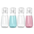 RELANOR Pack of 9 Travel Bottle Set - TSA Approved Leakproof Toiletry Kit - Perfect For Travel, Toners, Skincare, and Cosmetics