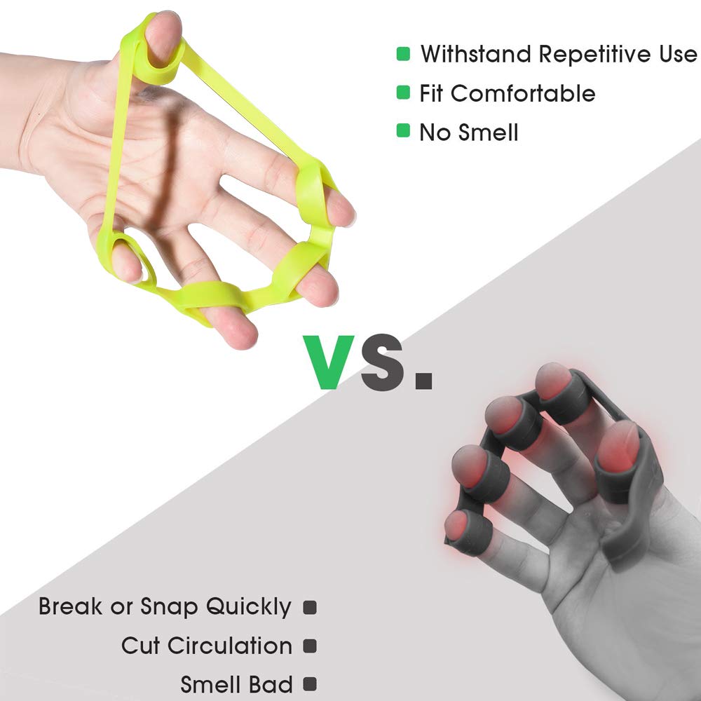 Pnrskter Hand Grip Strengthener, Finger Exerciser, Grip Strength Trainer