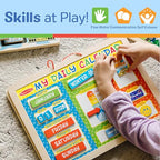 Buy now Melissa & Doug My First Daily Magnetic Calendar, Classroom Calendar for Kids Activities with Weather & Seasons, Preschool Toys for Girls & Boys Ages 4+ at indiglob india