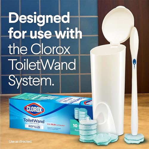 Buy now Clorox ToiletWand Toilet Cleaner Refills, Toilet brush, Rainforest Rush, 20 Count at indiglob india