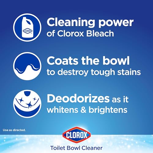 Buy now Clorox Toilet Bowl Cleaner with Bleach Variety Pack - 24 Ounces - Pack of 4 (Package May Vary) at indiglob india