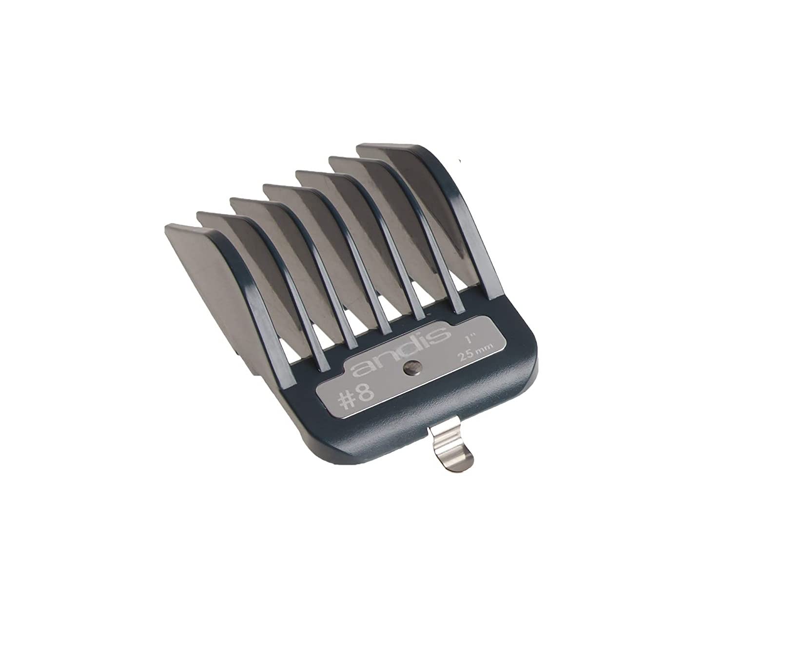 Buy now Andis Master Series Premium Hair Clipper Attachment Comb Set, Clipper Guards Cutting Guides with Metal Clip, Black, 7 Count at indiglob india