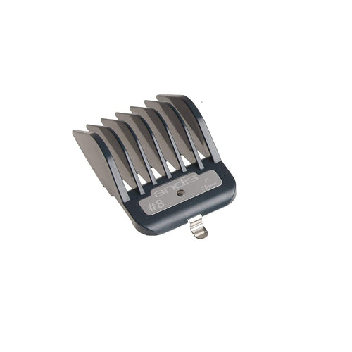 Buy now Andis Master Series Premium Hair Clipper Attachment Comb Set, Clipper Guards Cutting Guides with Metal Clip, Black, 7 Count at indiglob india