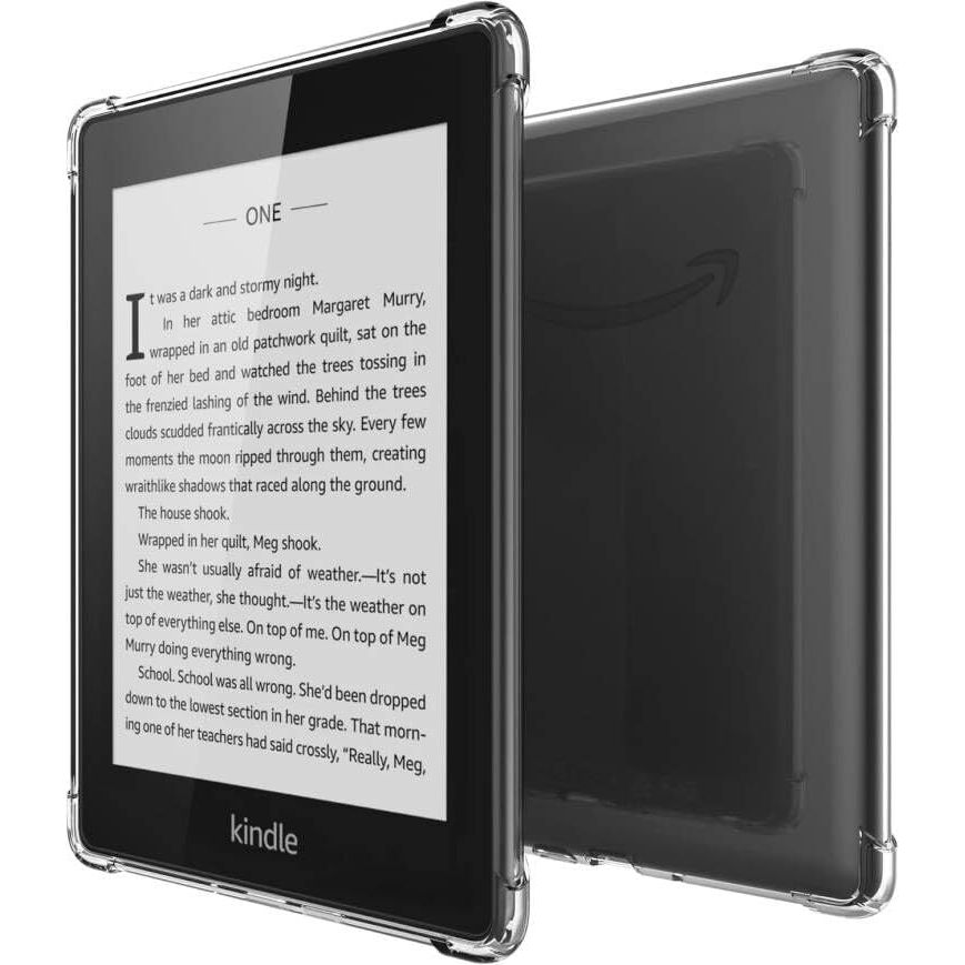 Buy now Clear Case for 6.8" Kindle Paperwhite 11th Generation 2021 and Signature Edition TPU Back Cover, Bumper Corners Slim Protective Case for 11th Gen Kindle Paperwhite- Transparent (Transparent) at indiglob india