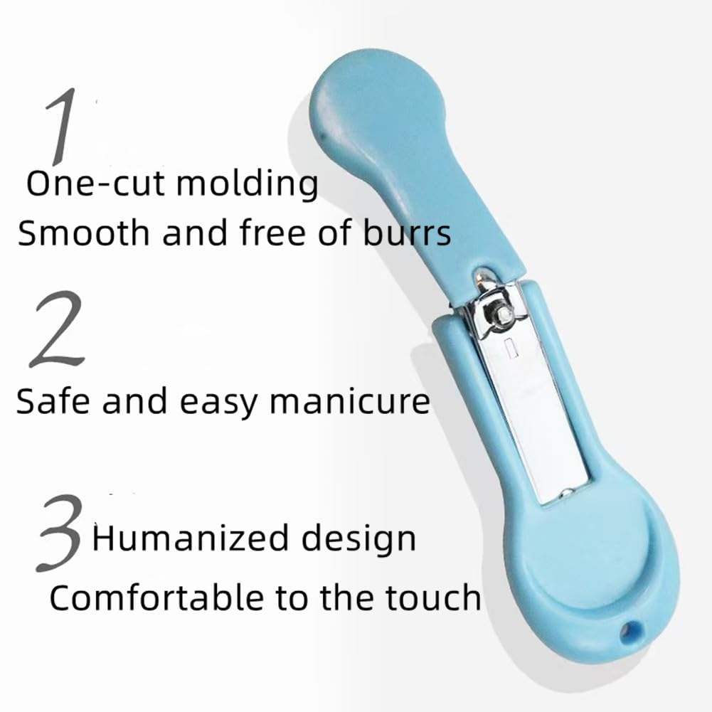 Baby Nail Clippers, 2‑Pack Safe Nail Clippers for Newborns and Up