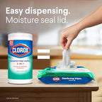 Buy now Clorox Disinfecting Wipes, Bleach Free Cleaning, Crisp Lemon, 75 Count (Pack May Vary) at indiglob india