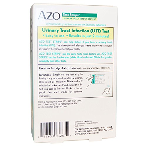 Buy now Azo Test Strips, 3 Count(Packaging may vary) at indiglob india