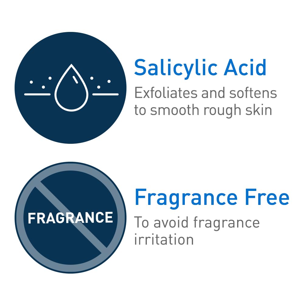 CeraVe Salicylic Acid Body Wash, Exfoliates Rough and Bumpy Skin, 10oz | Skin Care, Hyaluronic Acid, Niacinamide, Exfoliating, Dry Skin, Rough and Bumpy Skin, Hydrating, Gentle Exfoliation