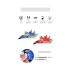 Buy now Remote Control Airplane,RC Airlane Ready to Fly,2 Channels RC Plane Built in 6-Axis Gyro,Easy to Fly Remote Control Plane for Kids Boys Beginner (Blue) at indiglob india
