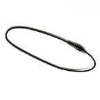 Buy now LGEGE 500 pcs 7.5-inch Black Hang Tag Nylon String Snap Lock Pin Loop Fasteners Hook Ties at indiglob india