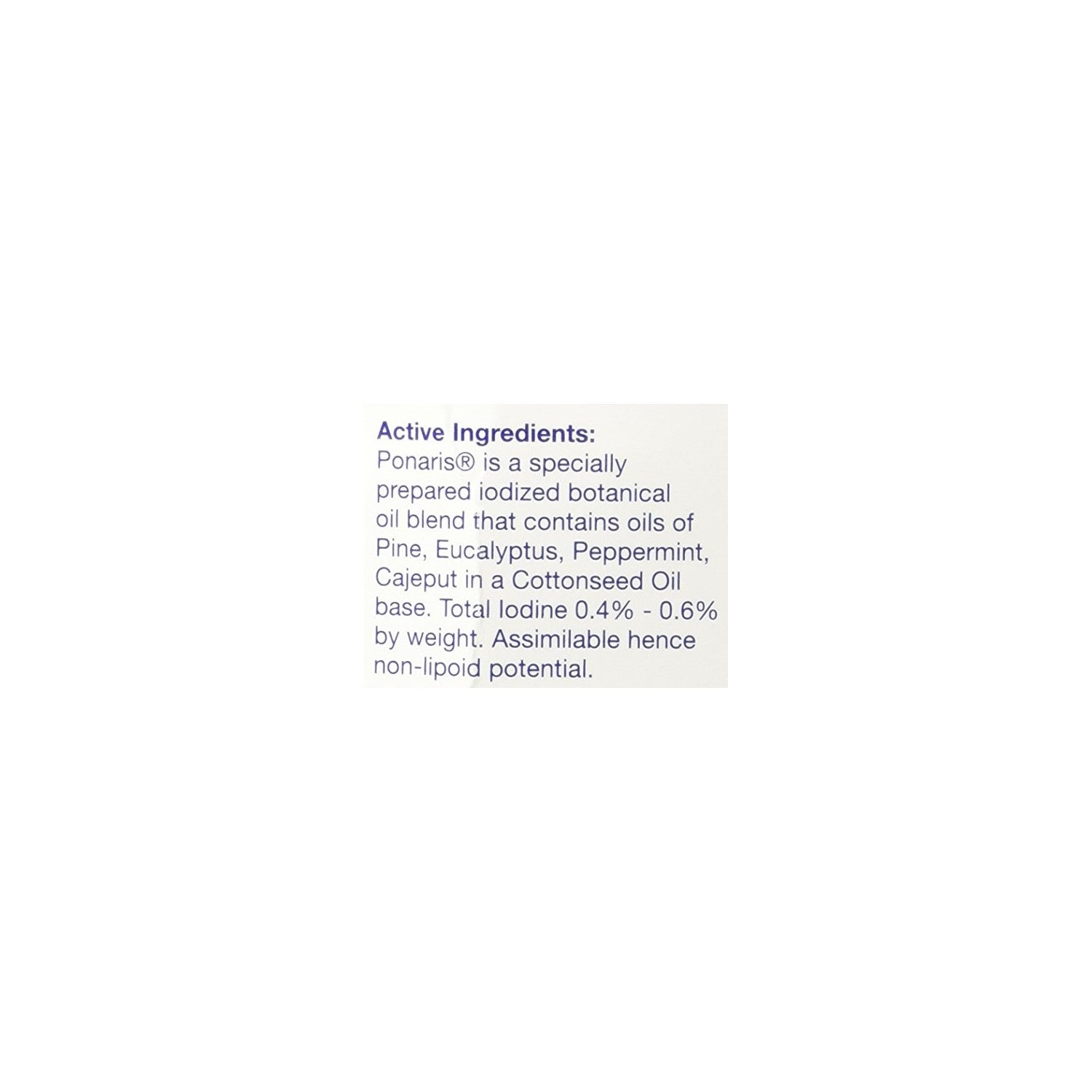 Buy now Ponaris Nasal Emollient 1 oz at indiglob india